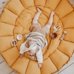 Bloom Organic Babymat - Mustard