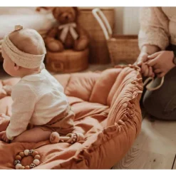 Bloom Tawny Brown Organic Babymat