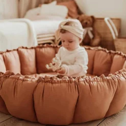 Bloom Tawny Brown Organic Babymat