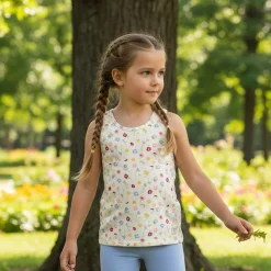 Blue Solid Biker Short 2-8y