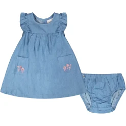 Blueberry Cuddles Dress 3-24m