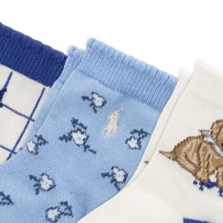 Blueberry Dog Socks (3) 6-24m