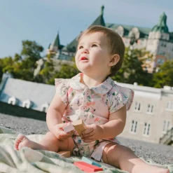 Blueberry Romper 3-24m