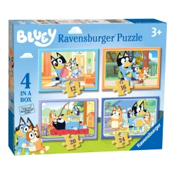 Bluey 4 in Box Puzzle - 12/16/20/24pcs