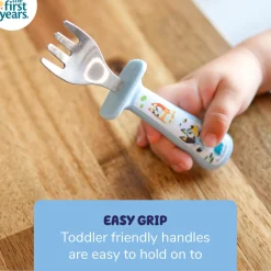 Bluey Fork And Spoon Set with Handle Guards