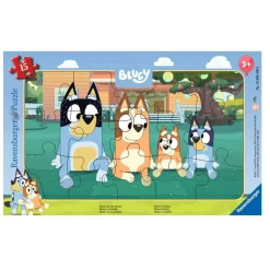 Bluey Frame Puzzle 15pcs