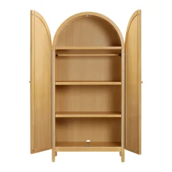 Bondi Cane Armoire - Honey