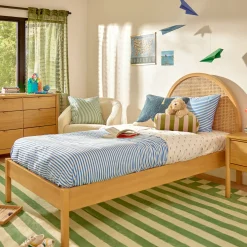 Bondi Cane Twin Bed - Honey