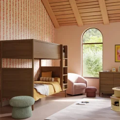 Bondi Convertible Bunk Bed - Walnut