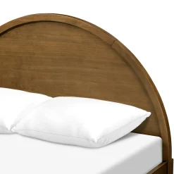 Bondi Double Bed - Walnut Natural