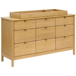 Bondi 9-Drawer Assembled Dresser - Honey