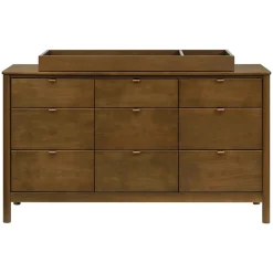 Bondi 9-Drawer Assembled Dresser - Natural Walnut