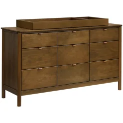 Bondi 9-Drawer Assembled Dresser - Natural Walnut