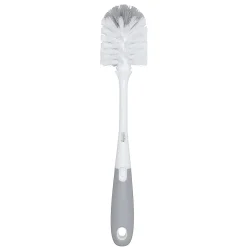 Bottle Brush with Nipple Cleaner and Stand - Grey