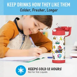 Bottle 410ml Thermos - MarioKart