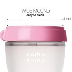 Bottle Squeezable 4oz - Pink