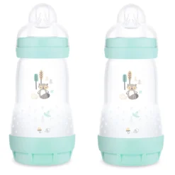 Bottles 9oz (2) Aqua Matte