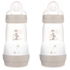 Bottles 9oz (2) Ivory Matte