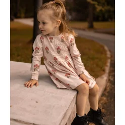 Bouquets AOP Poetry Dress 2-8