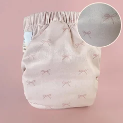 Bow Newborn Cloth Diaper