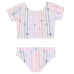 Bows Uv 2pc Swimsuit 3-14
