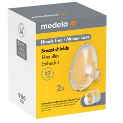 Breast Shields (2) 27mm for hands-free collector