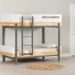 Bunk Bed - Bebble Natural and Gray