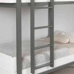 Bunk Bed - Bebble Soft Gray and White