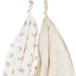 Bunnies 2 Pieces Muslin Blankets