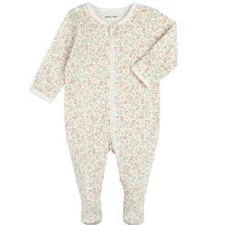 Bunnies Flowers Pajamas 0-12m