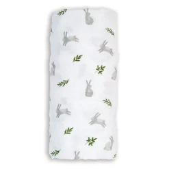 Bunnies-cotton Muslin Swaddle