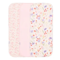 Burp Cloth (3) - Flowers