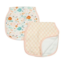 Burp Cloth Set - Kissed Shoal