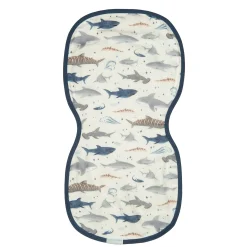 Burp Cloth Set - Sharks