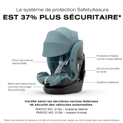 Callisto G 360 Rotating All-in-One Car Seat - Stormy Blue