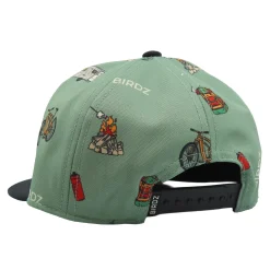 Camping Print Snapback 12-24m