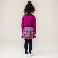 Campus Plaid Skirt 2-12