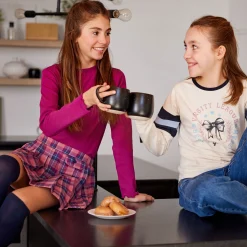 Campus Plaid Skirt 2-12