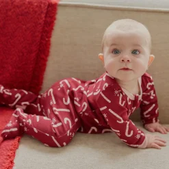 Candy Canes Pajamas 0-24m