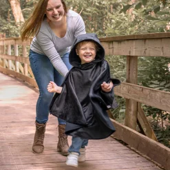 Car Seat Poncho 0-6y - Black