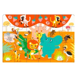 Casse-Tête 24 Pièces - Bienvenue dans la Savane