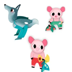 Casse-Têtes 12 Pièces (2) - Les 3 Petits Cochons