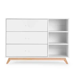 Central Park 3-drawer - White / Natural