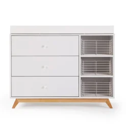 Central Park 3-drawer - White / Natural
