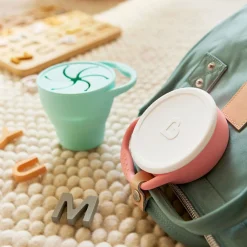 C’est Silicone!™ Snack Catcher with Lid - Mint