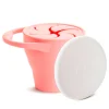 C’est Silicone!™ Snack Catcher with Lid - Coral