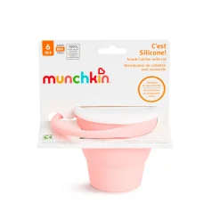 C’est Silicone!™ Snack Catcher with Lid - Coral