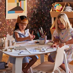 Chairs Bear Naturel/ Whte (2)