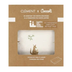 Changing Pad Cover Kangaroo - Special Edition CHU Sainte‑Justine Foundation