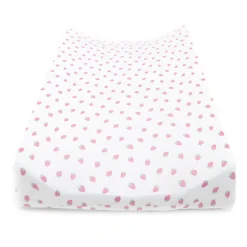 Changing Pad Cover - Strawberries